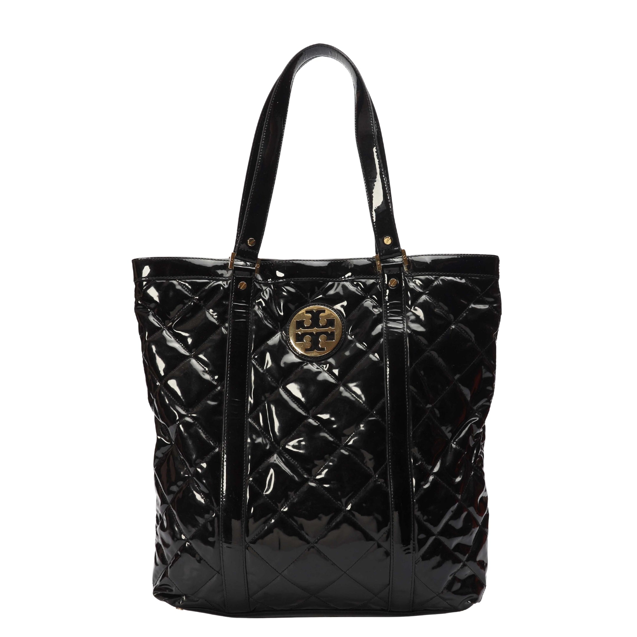 Tory Burch Quilted Black Tote