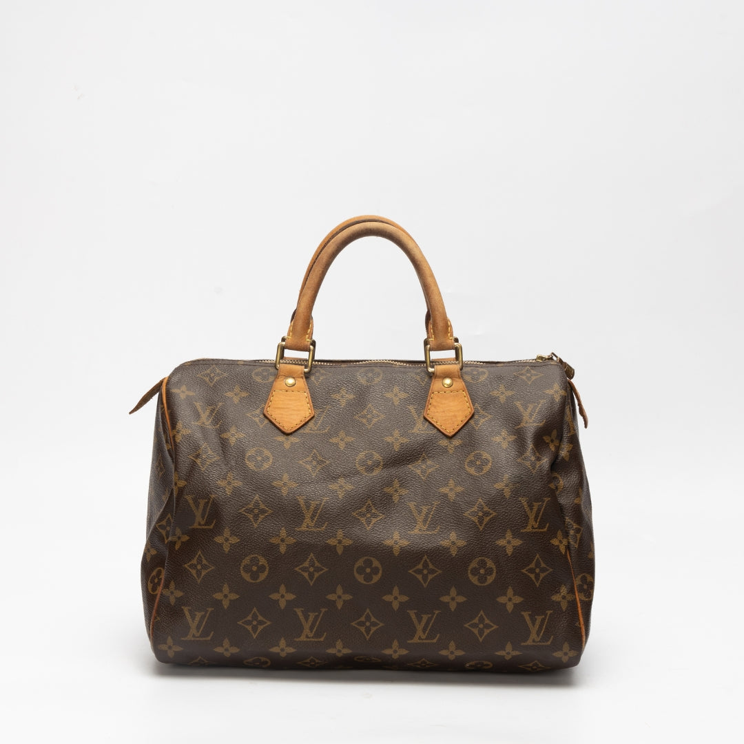 Louis Vuitton Monogram Canvas Speedy 30 Bag