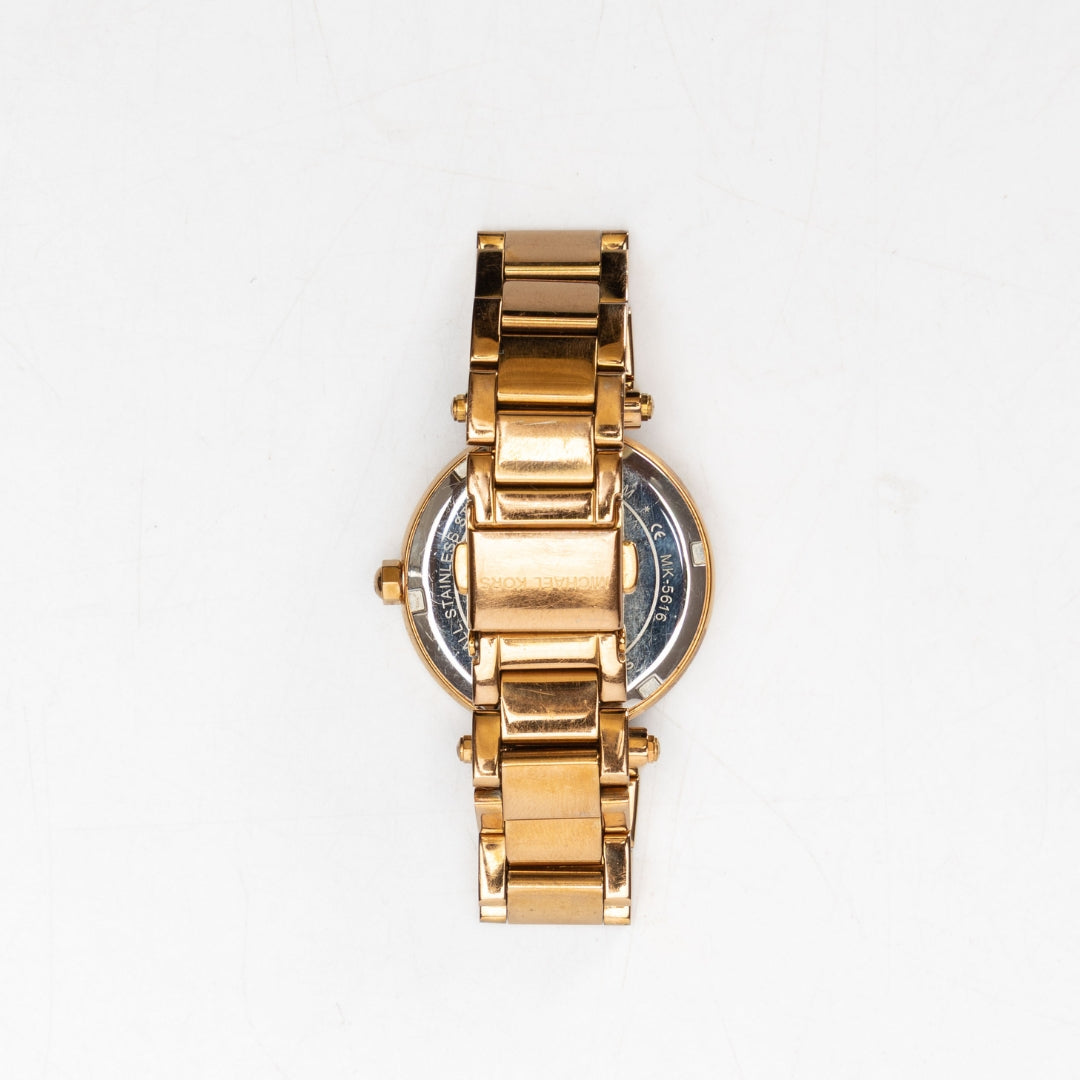 Michael Kors Parker Gold Crystal Dial Watch