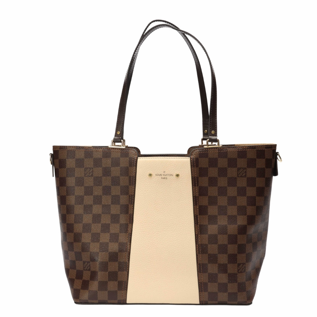 Louis Vuitton Damier Canvas Taurillon Jersey Tote