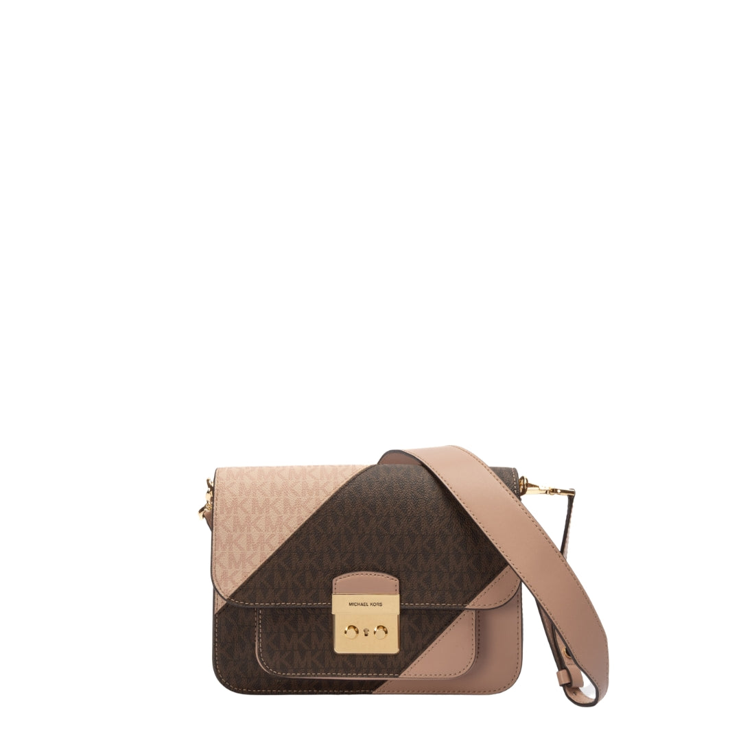 Michael Kors Sloan Editor Signature Logo Messenger Bag