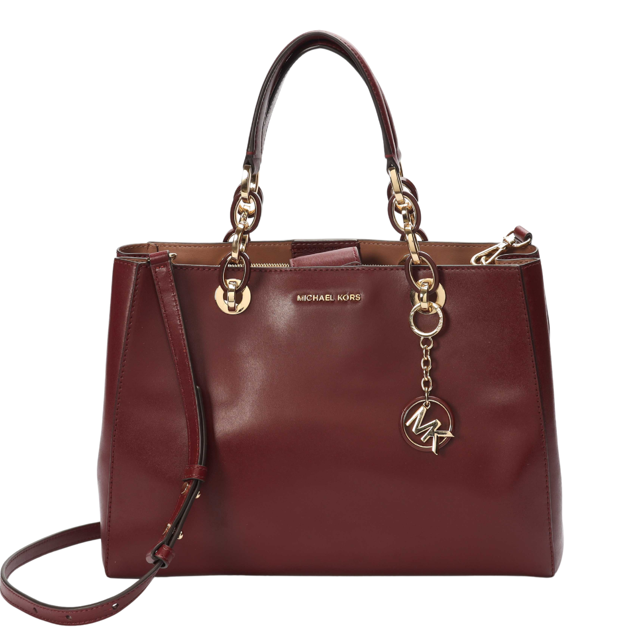 Michael Kors Cynthia Red Satchel