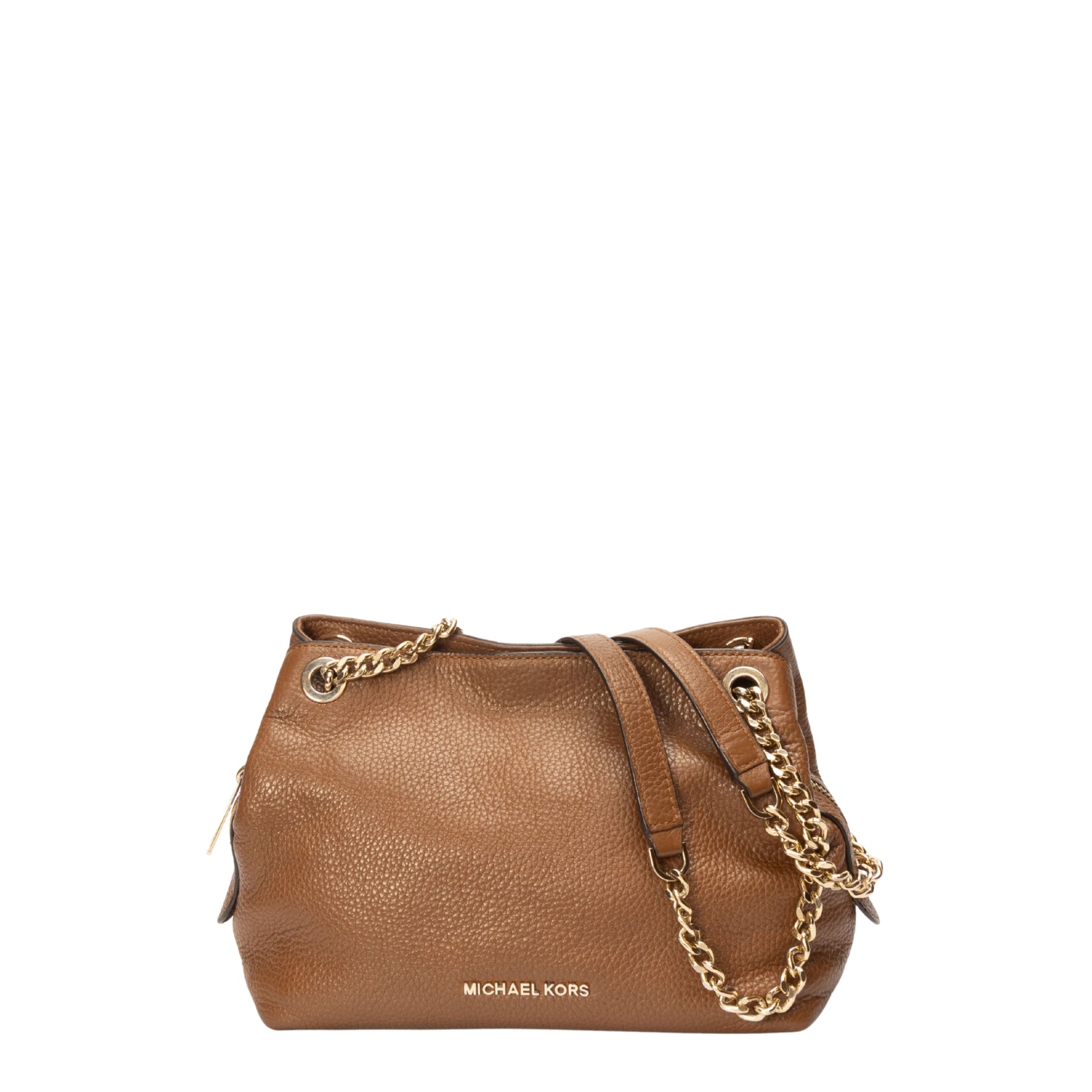 Michael Kors Brown Jet Set Travel Hobo Bag