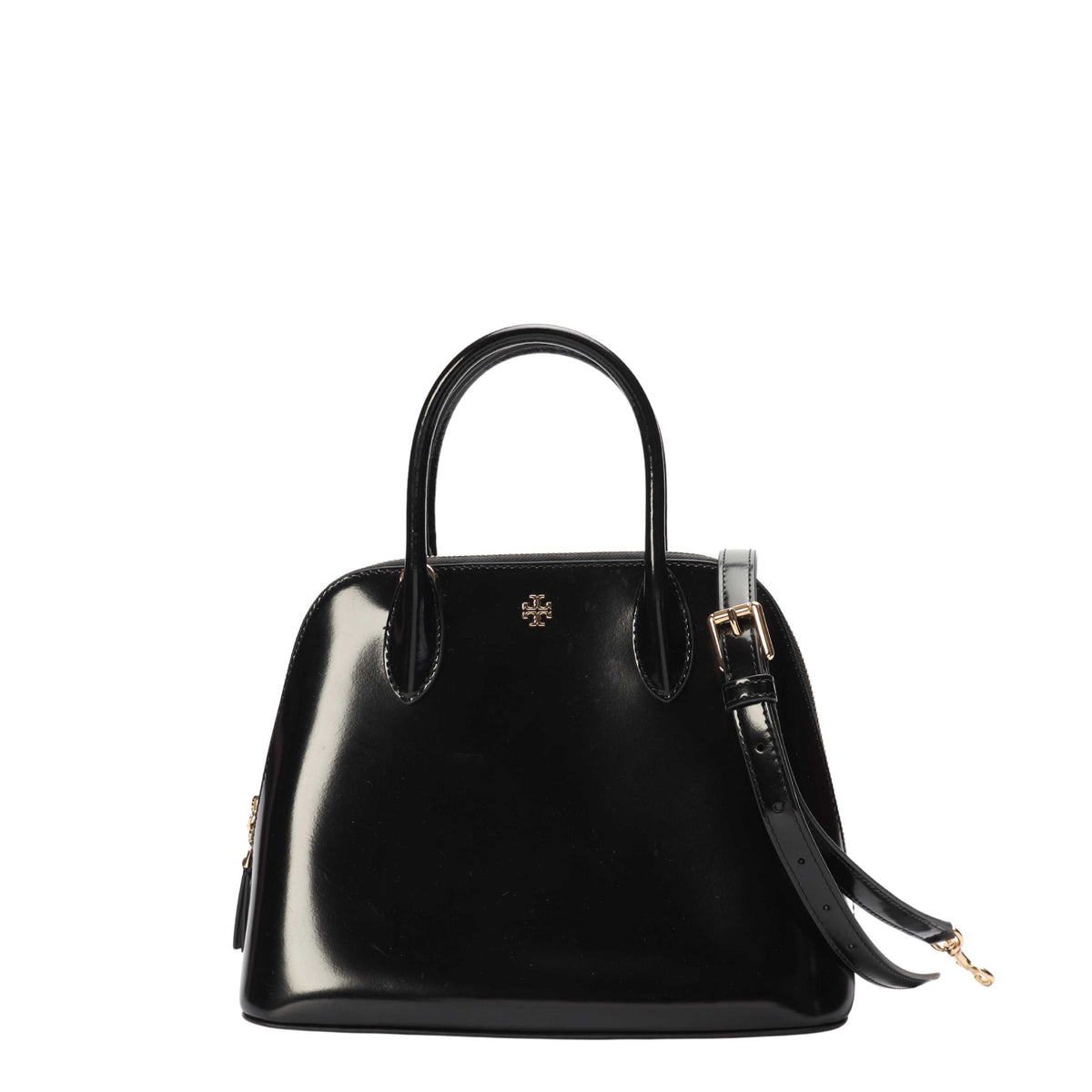Tory Burch Emerson Patent Dome Satchel