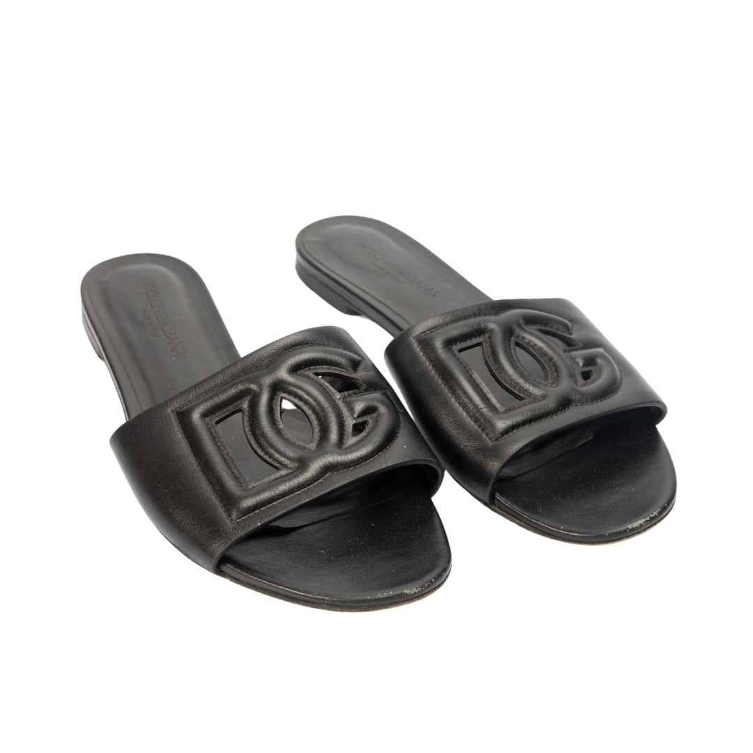 Dolce & Gabbana Calfskin sliders