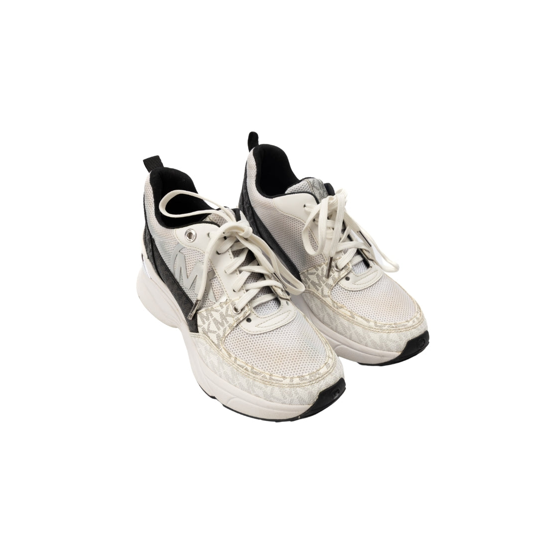 Michael Kors  Panelled Textured Lace Up Shoes