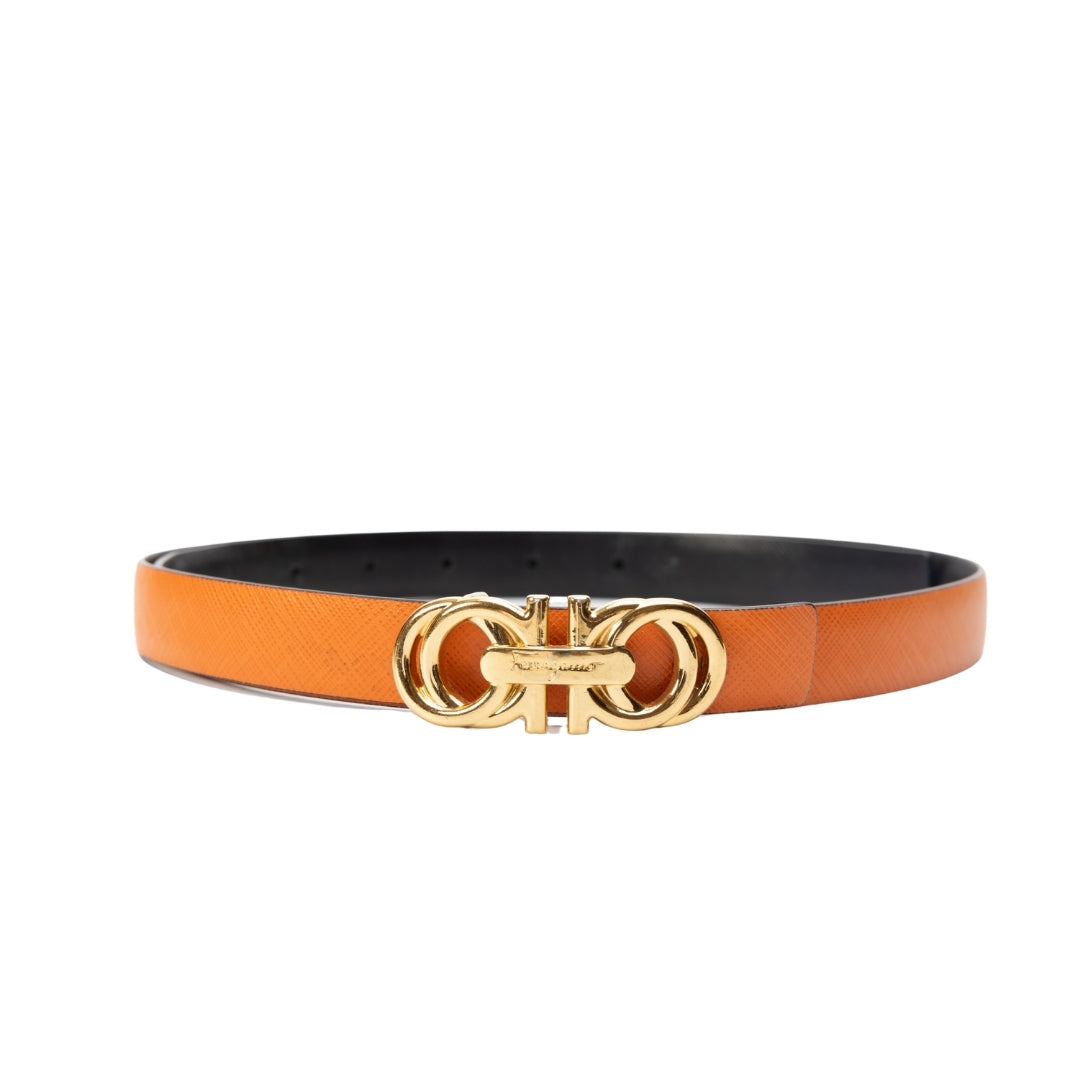 Ferragamo Reversible & Adjustable Gancini Belt
