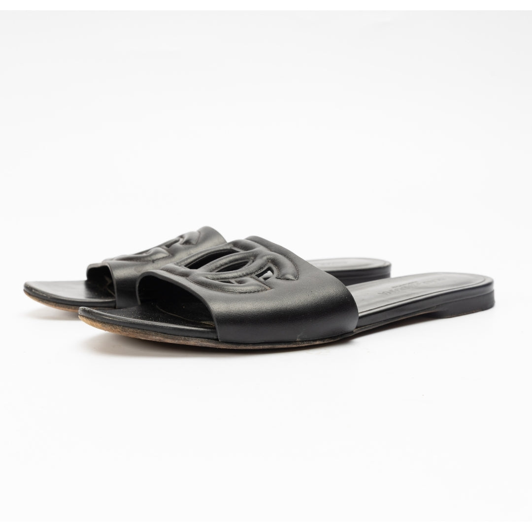 Dolce & Gabbana Calfskin sliders
