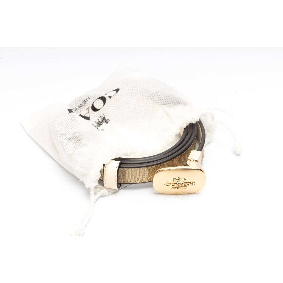 Coach Reversible Leather Belt