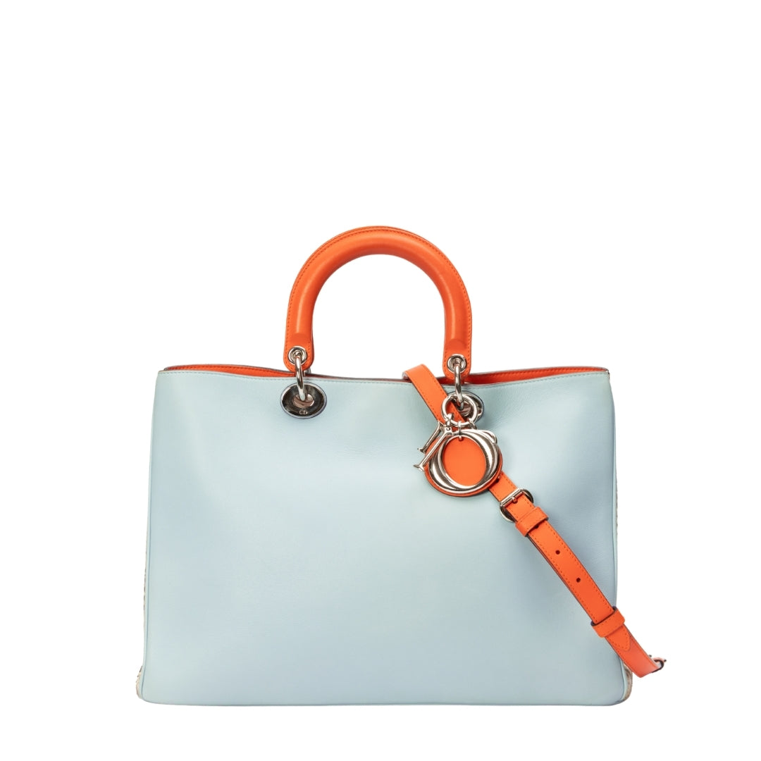 Christian Dior Ostrich Diorissimo Medium