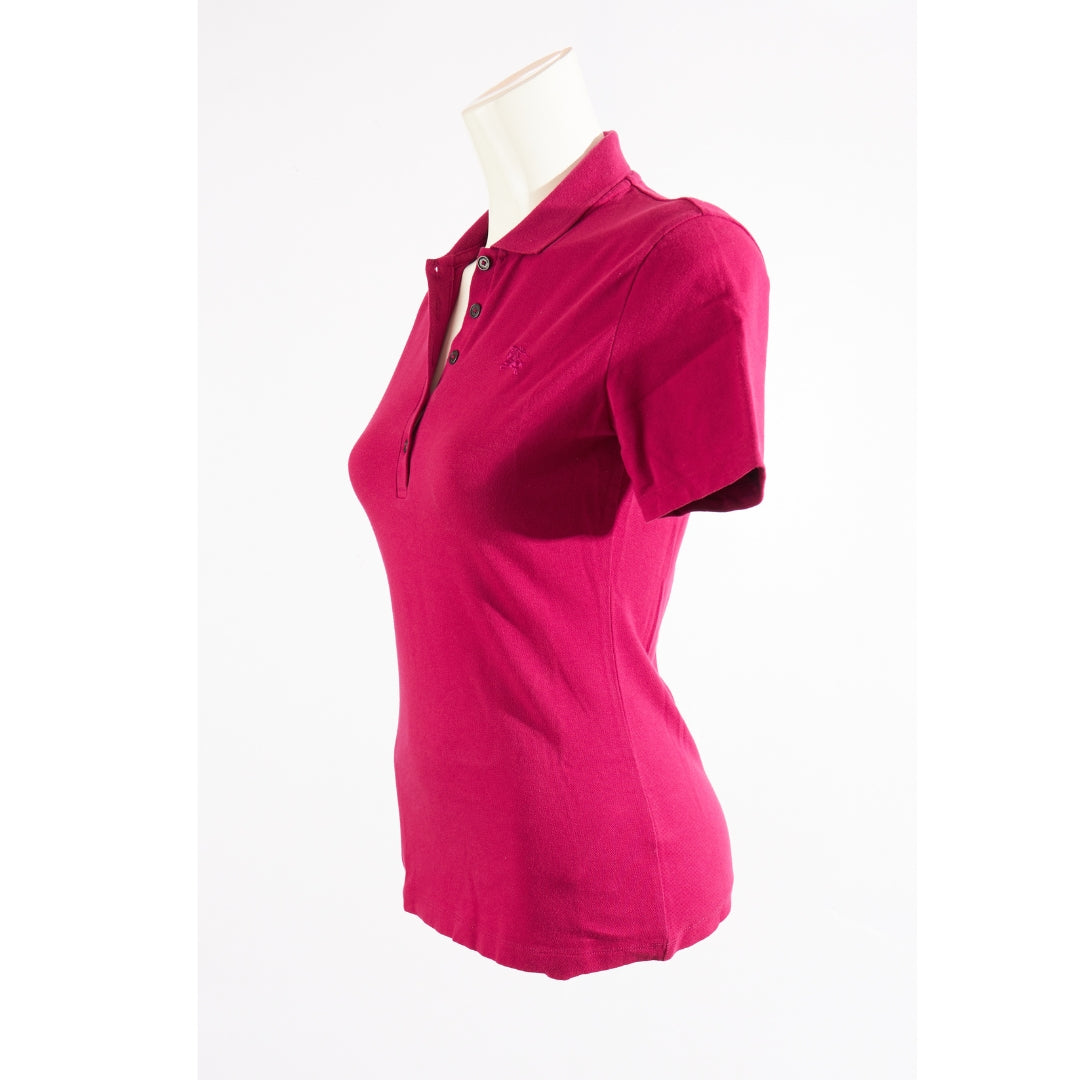 Burberry Pink Polo T Shirt