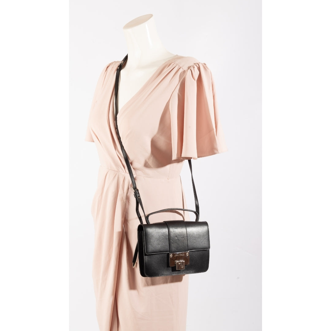 Jimmy Choo Leather Rebel Crossbody Bag