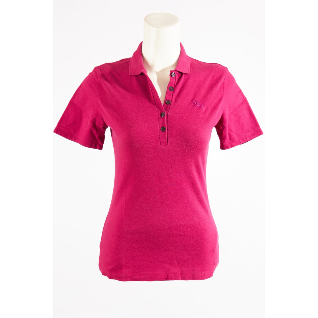 Burberry Pink Polo T Shirt