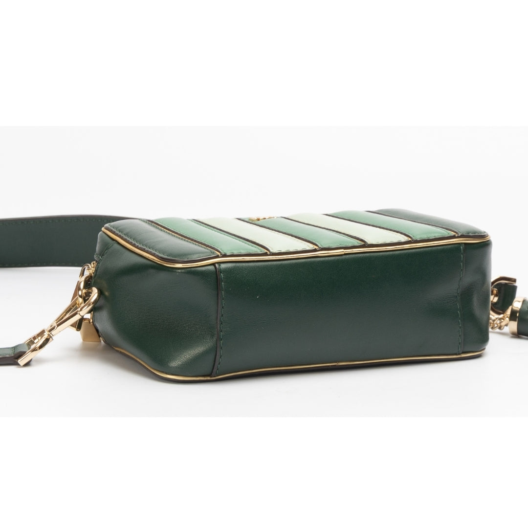 Michael Kors Racing Green Multi Small Cross Body Bag