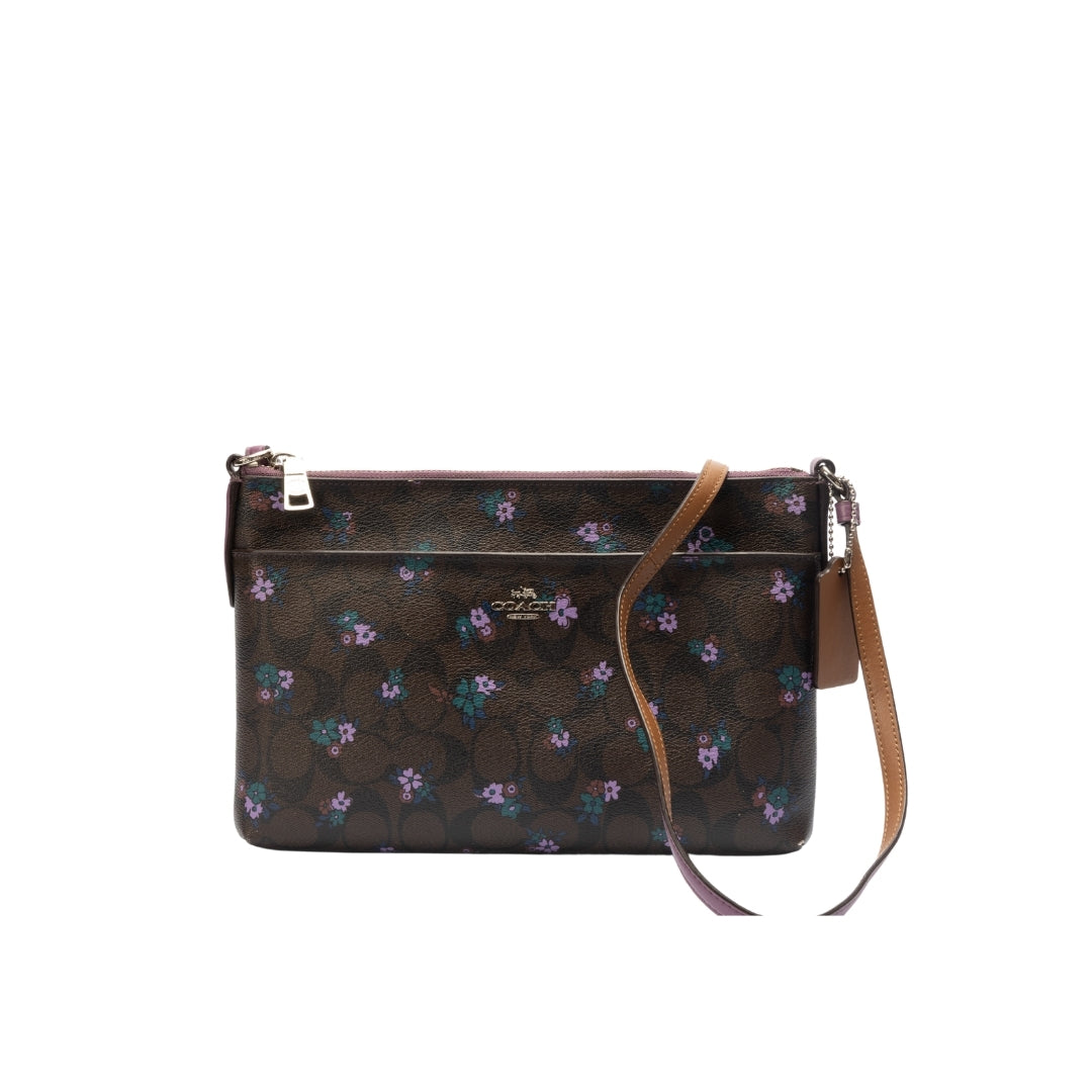 Coach Floral Print Crossbody