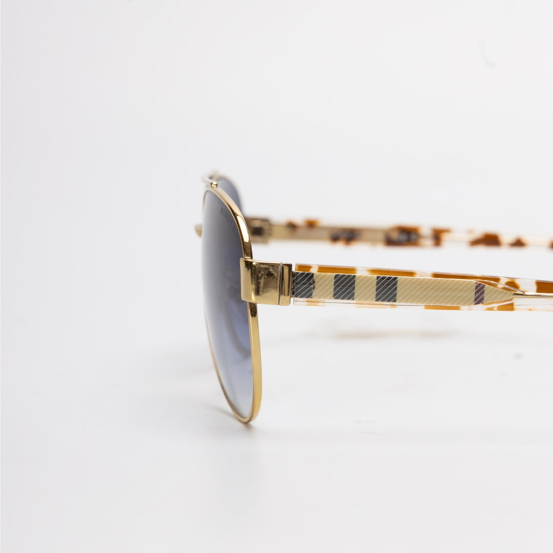 Burberry Blue Aviator Sunglasses for Women
