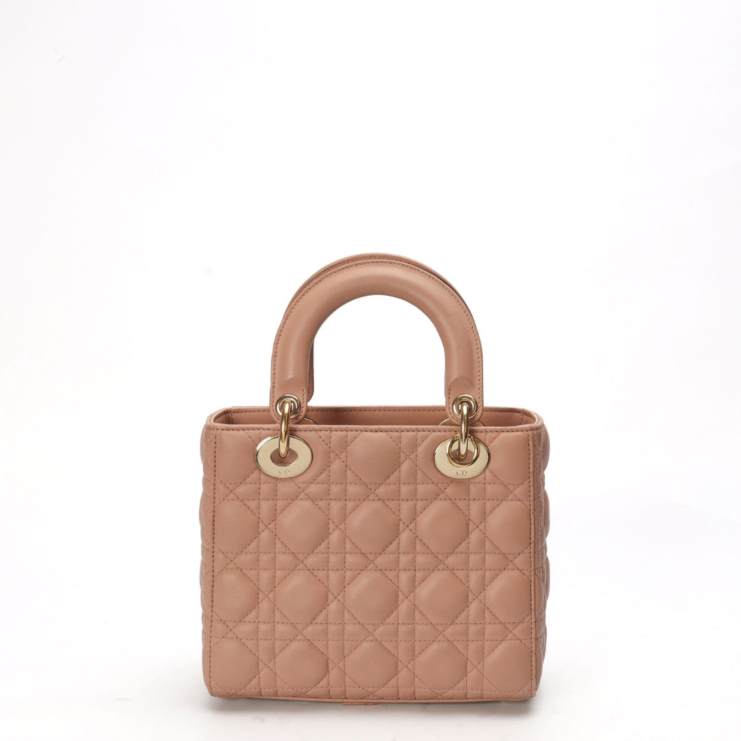 Dior Pink Mini Lady Dior Bag