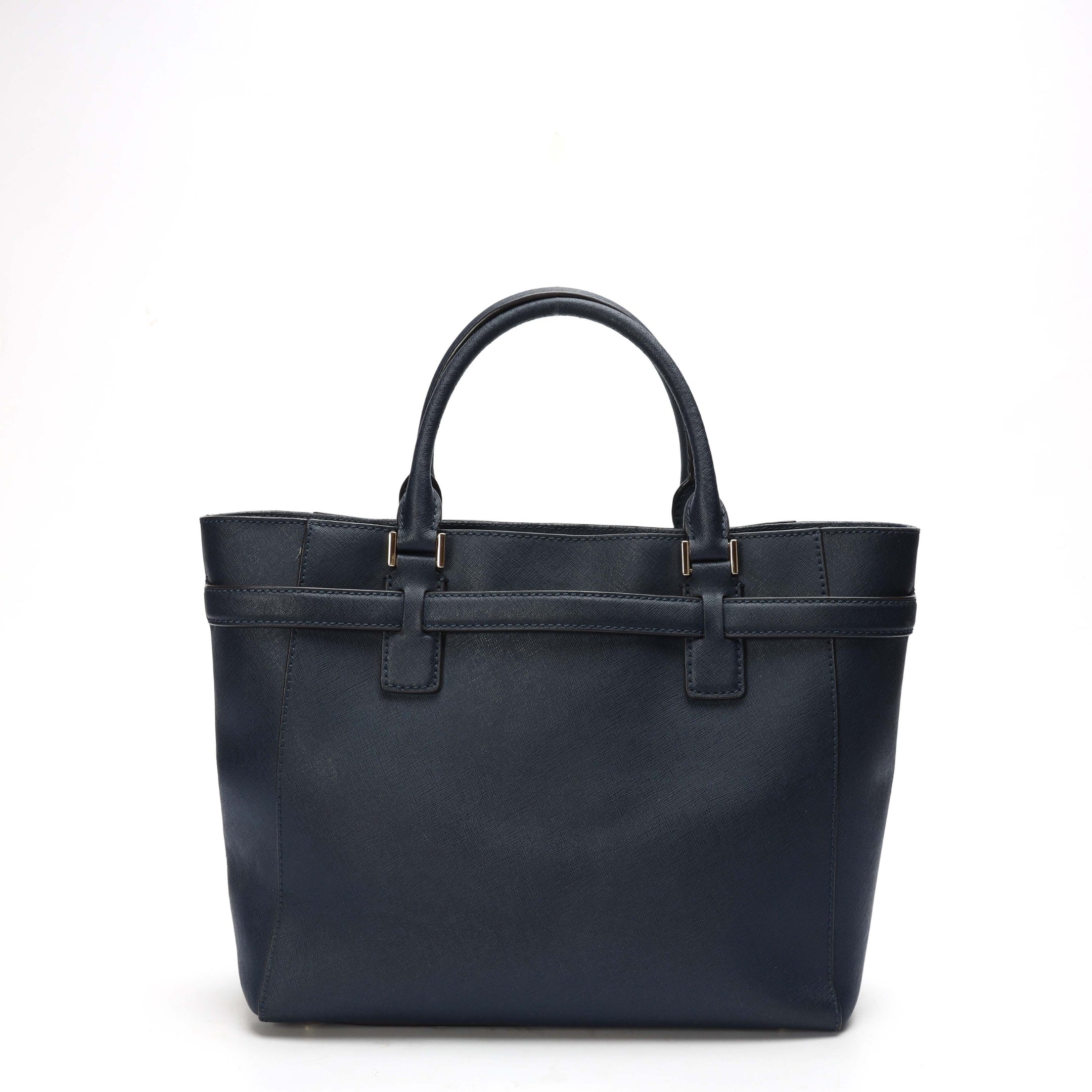 Michael Kors Navy Modern Hamilton Tote