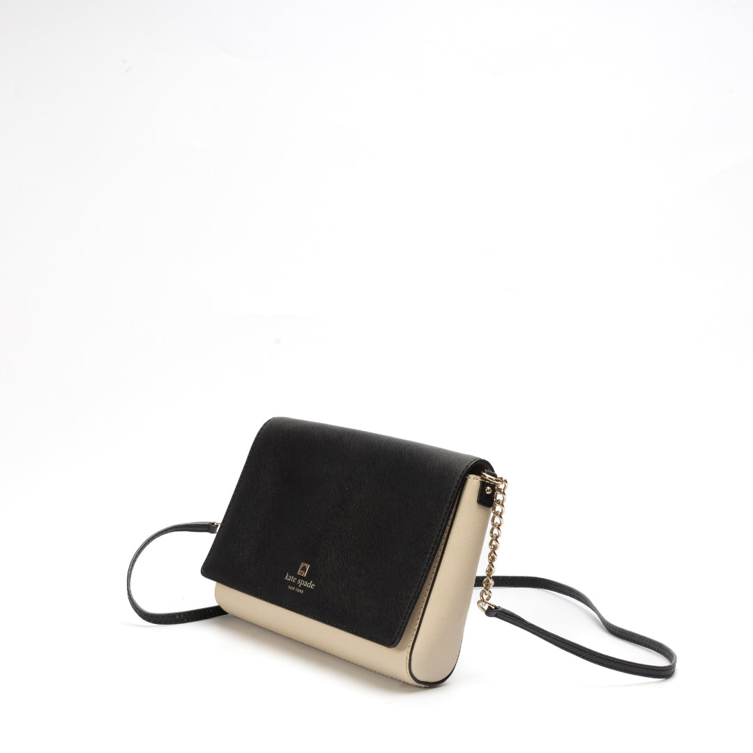 Kate Spade Madison Saffiano Leather Flap Crossbody Bag