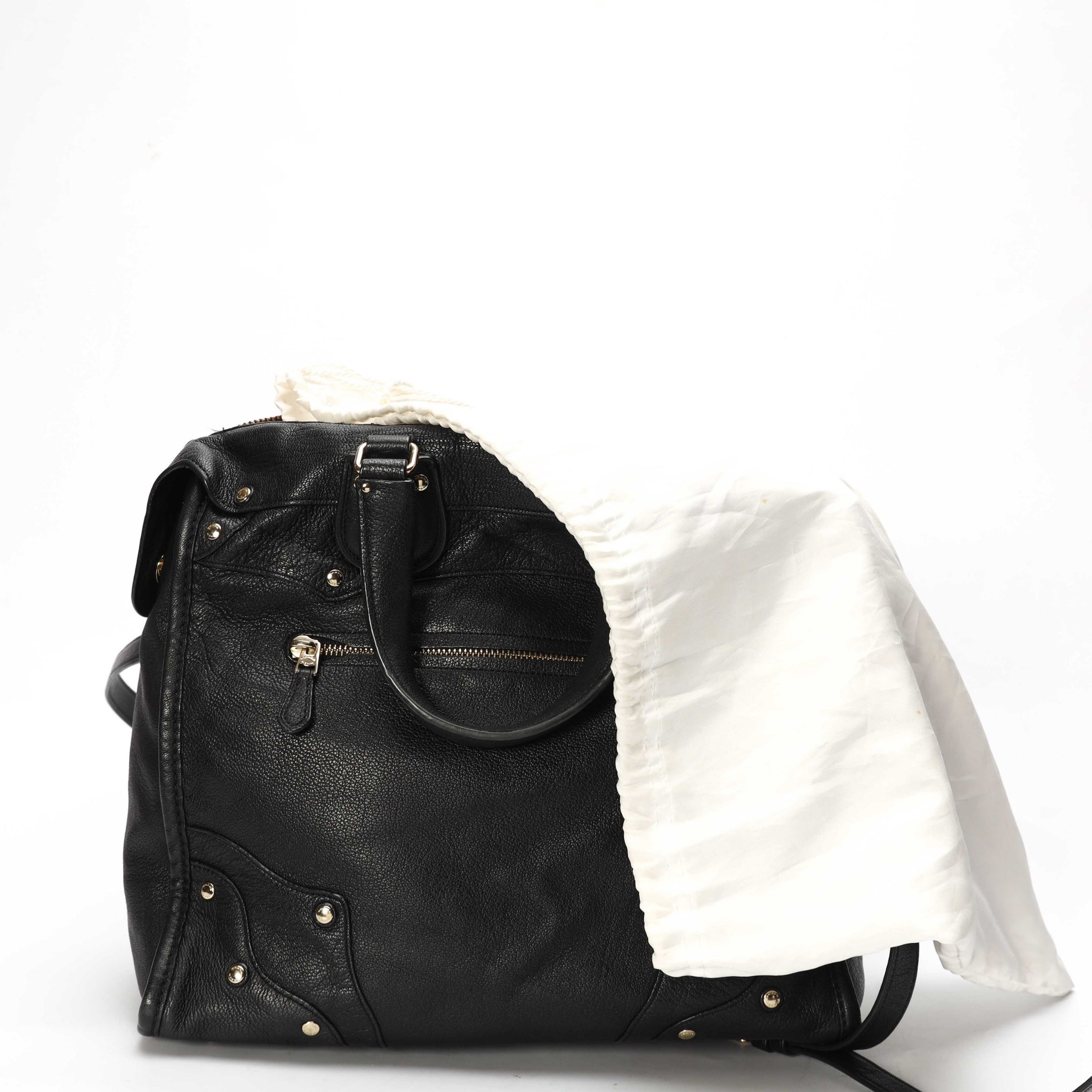 Coach Rhyder 33 Black Convertible Satchel