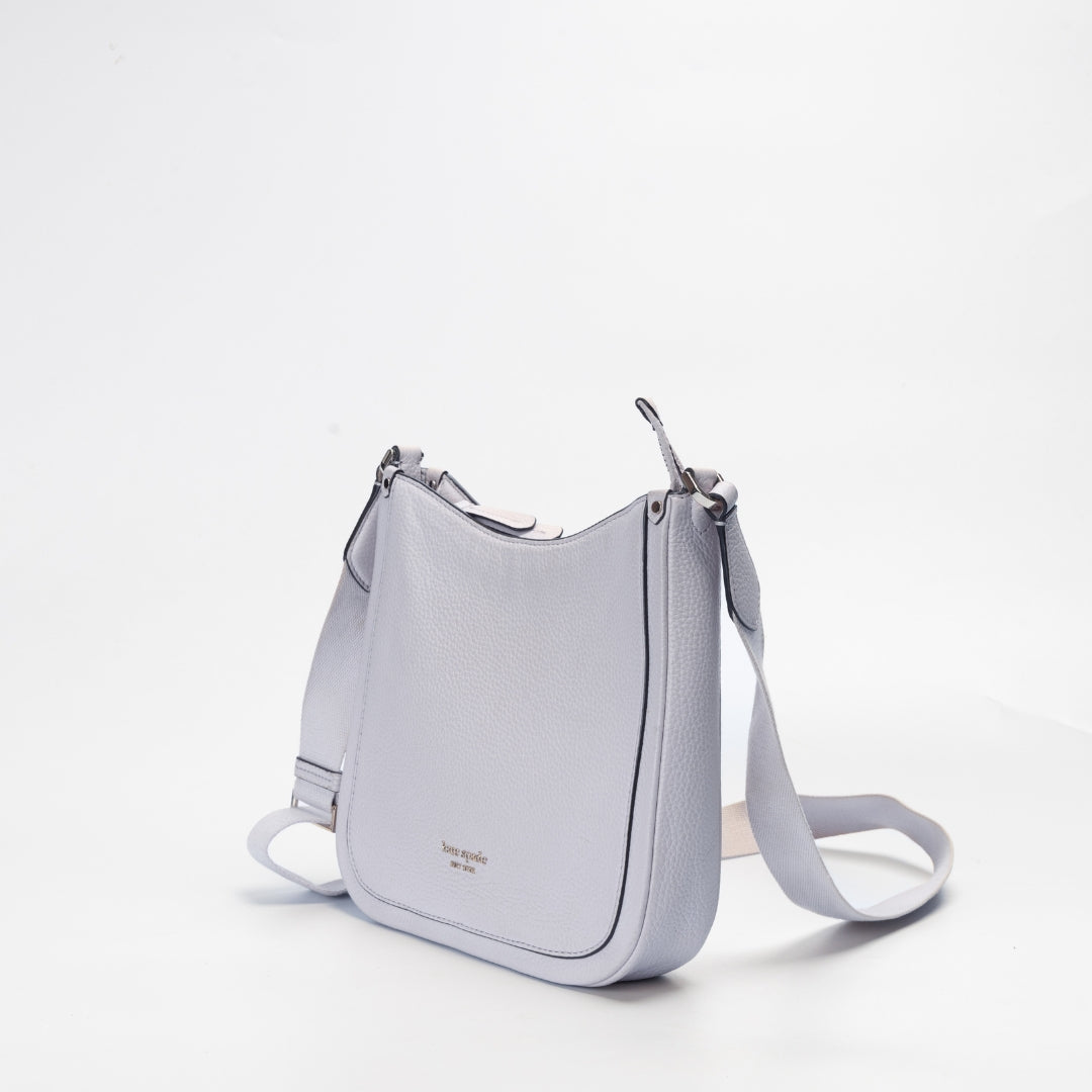 Kate Spade Roulette Lilac Leather Crossbody Bag