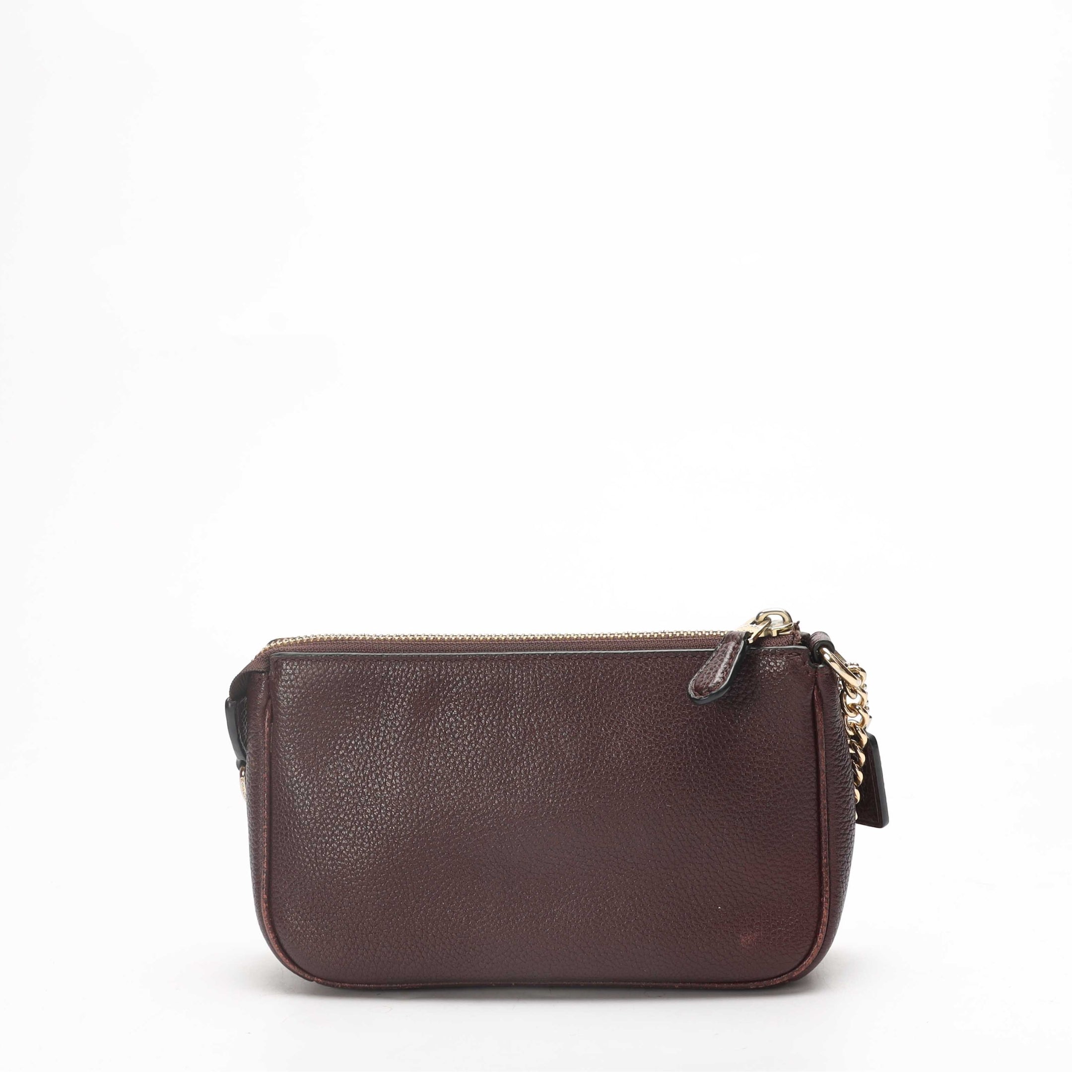 Coach Burgundy Nolita 19 Pochette Bag