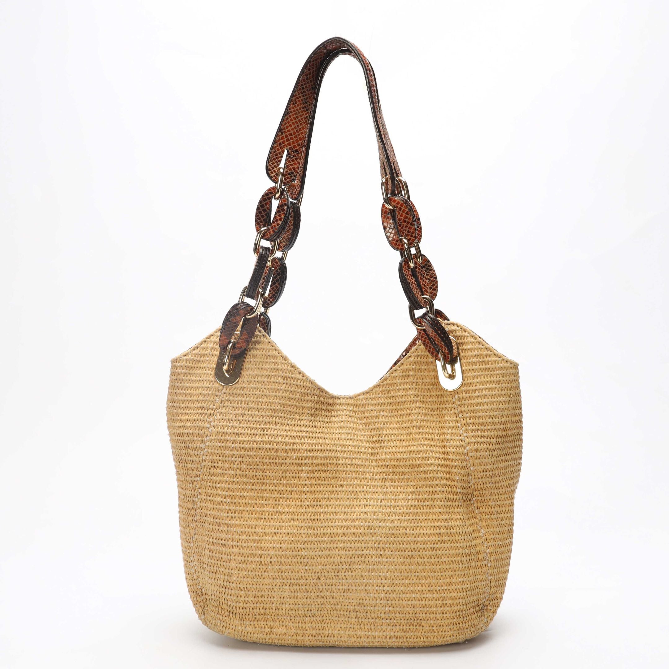 Michael Kors Straw Tote