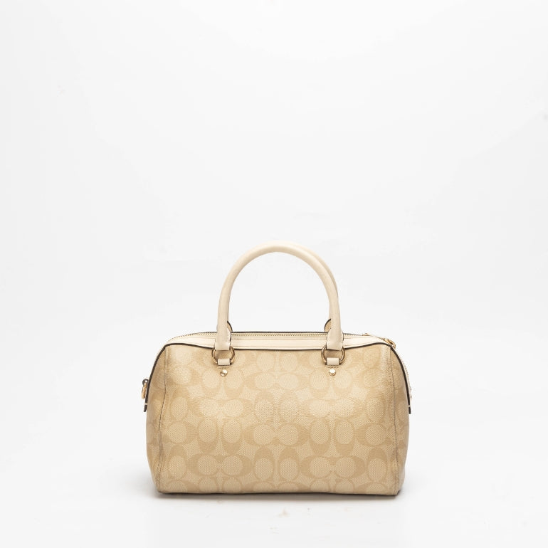 Coach House Check Top Handle Bag