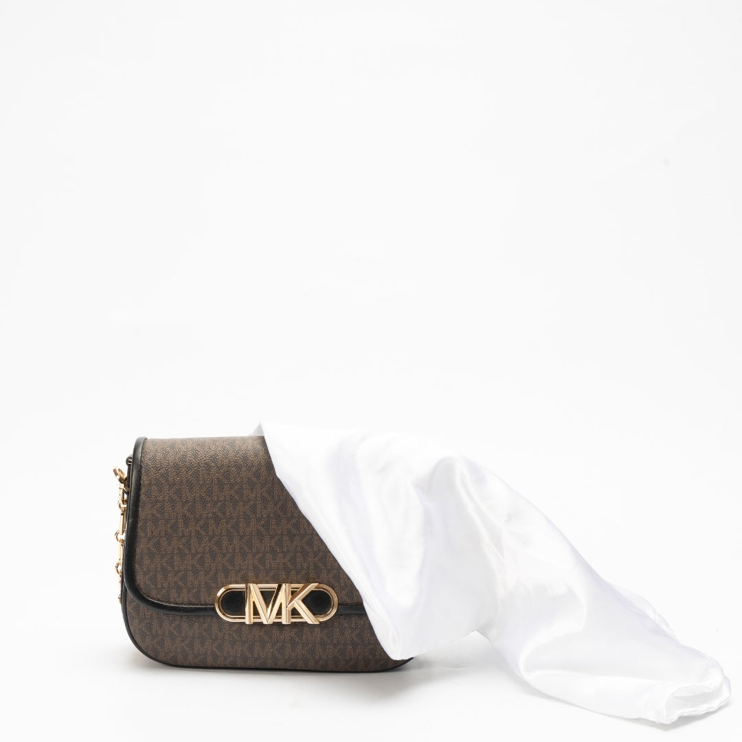 Michael Kors Parker Medium Logo Messenger Bag