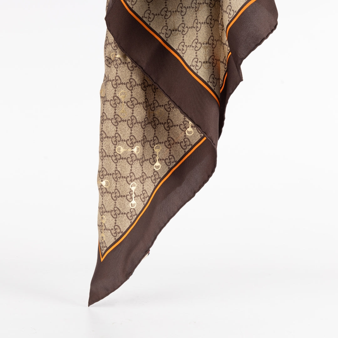 Gucci GG Horsebit Modal Scarf