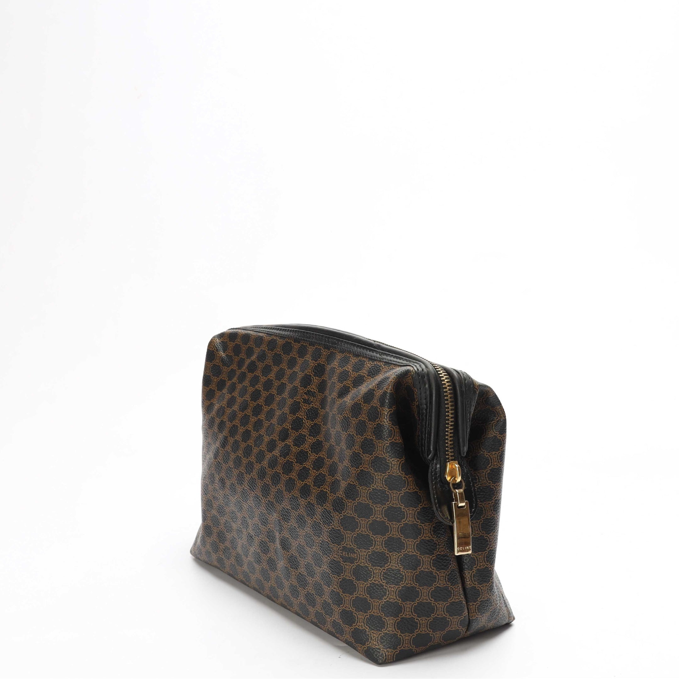 Celine Vintage Triomphe Toiletry Pouch