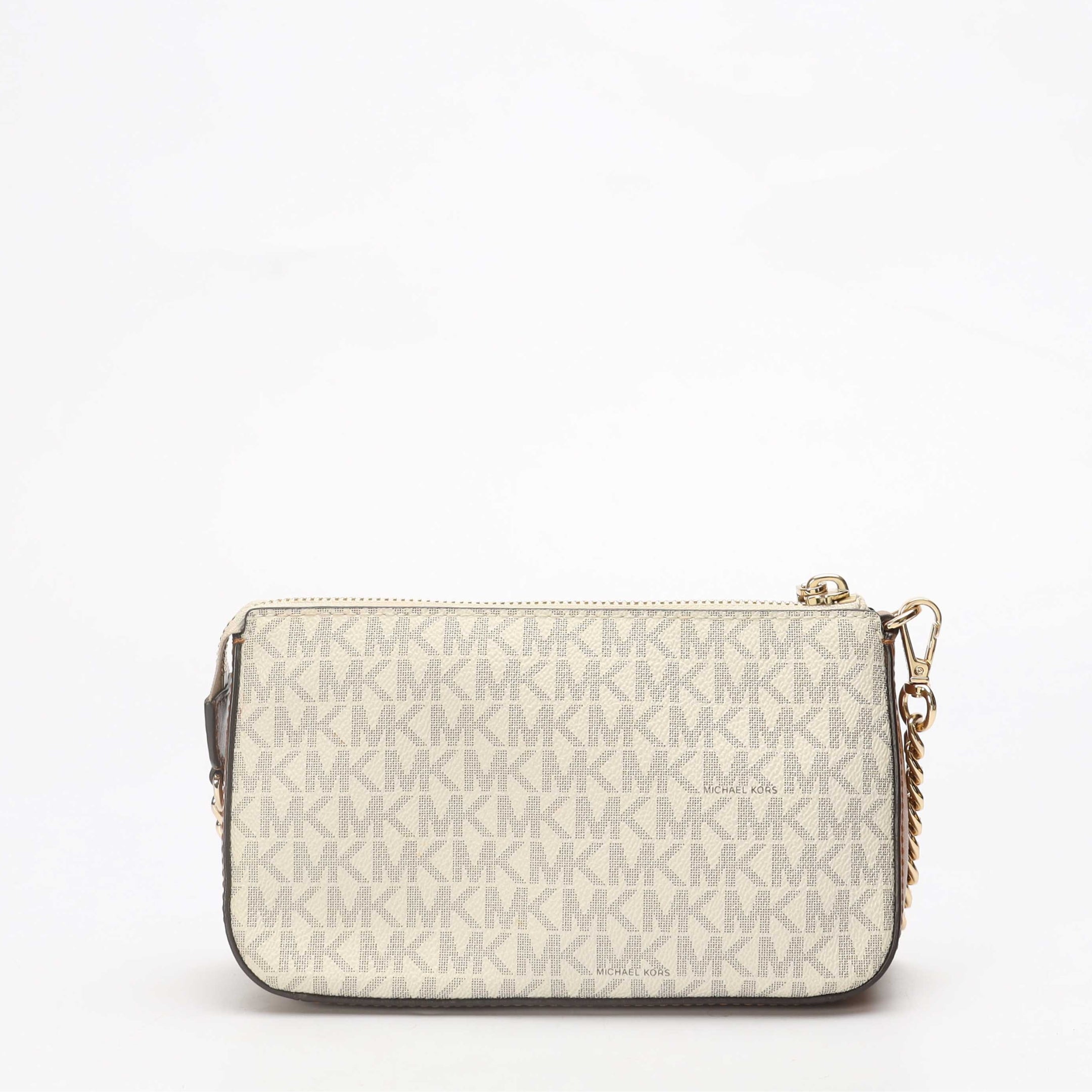 Michael Kors Jet Set Vanilla Logo Pochette