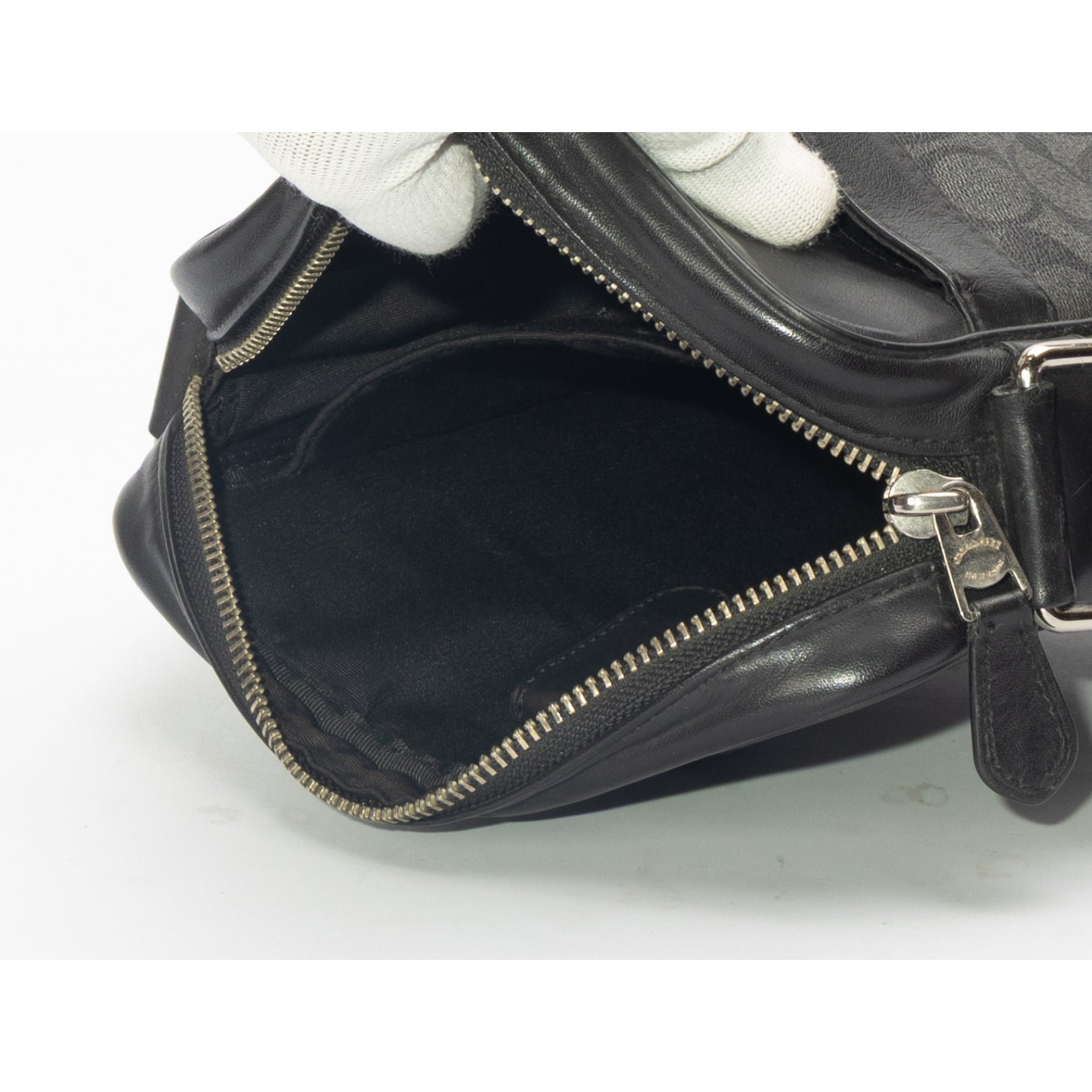 Coach Black Sullivan Logo Messenger Bag