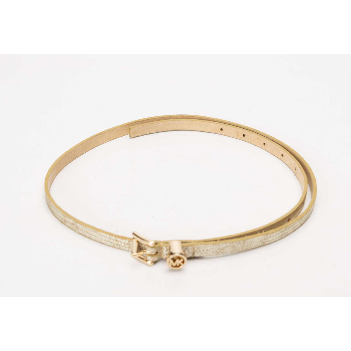 Michael Kors Metallic Belt