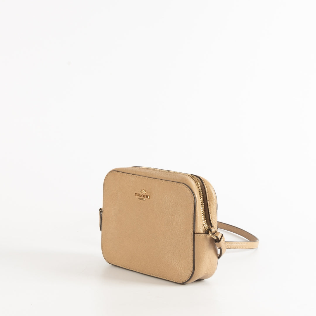 Coach Mini Pebble Leather Crossbody Bag