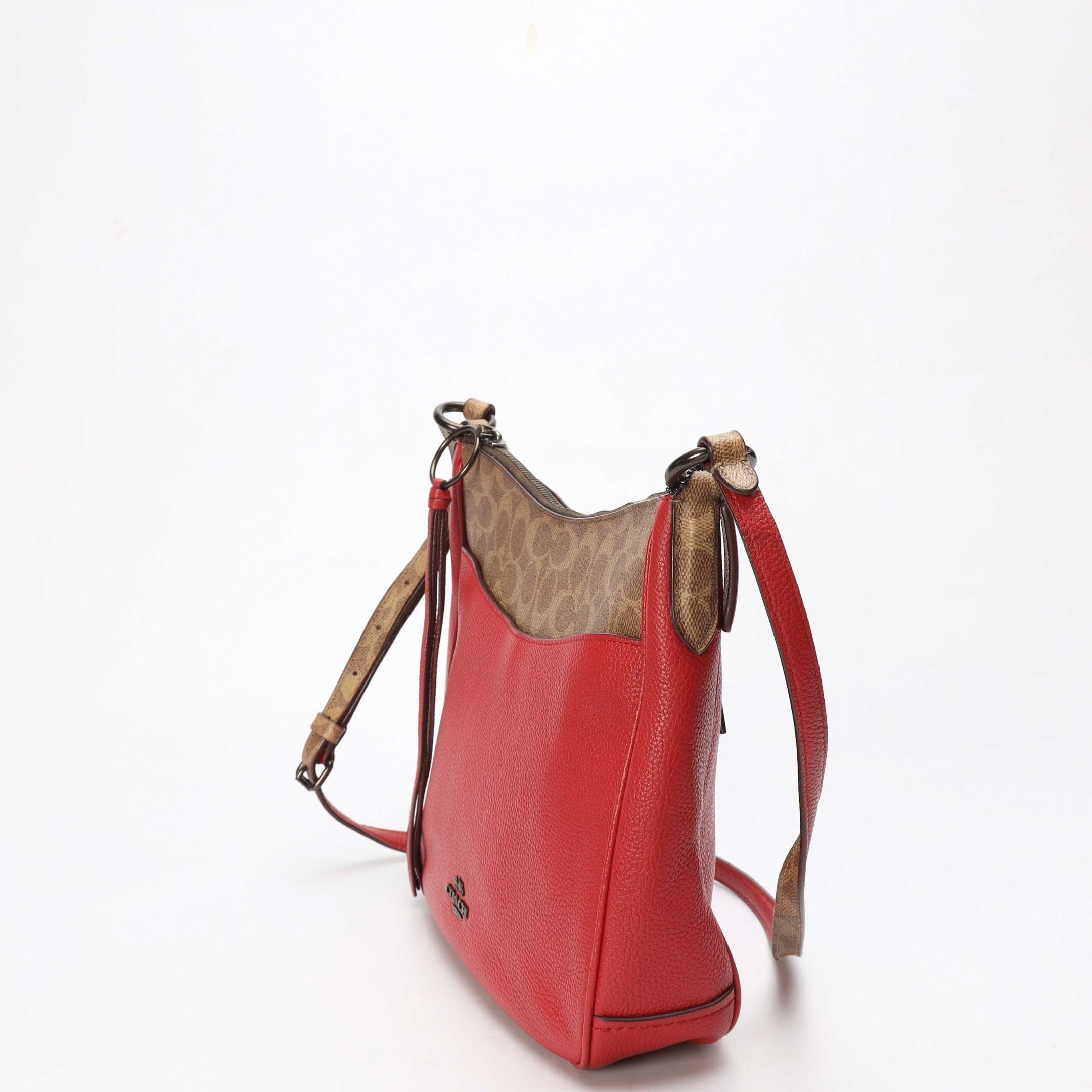 Coach Chaise Signature Canvas Blocking Crossbody Bag