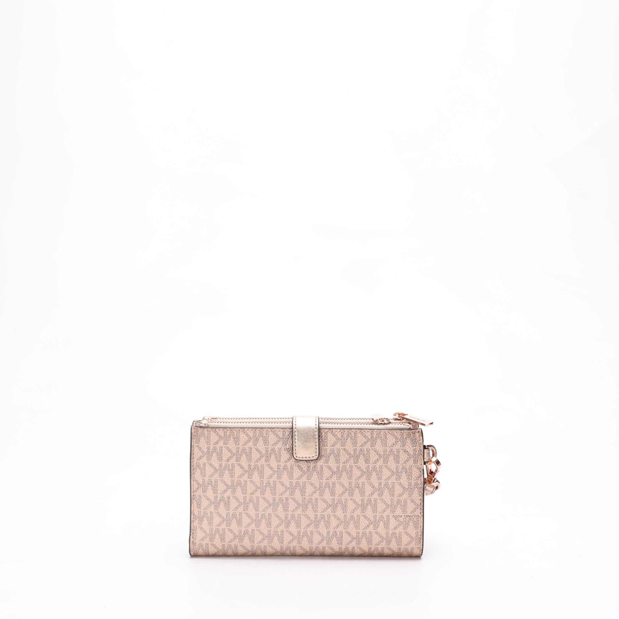Michael Kors Pink Jet Set Signature Logo Wristlet