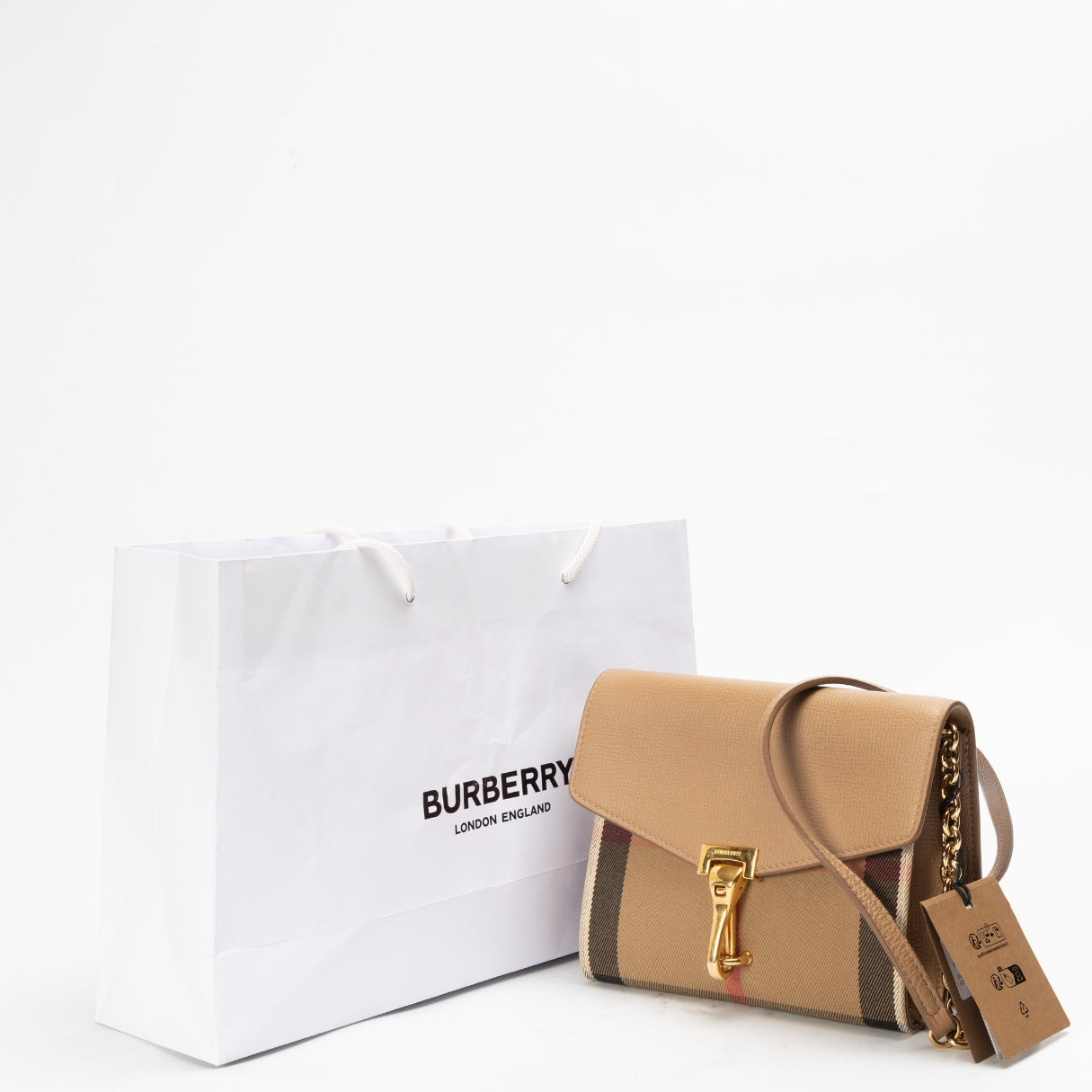 Brown House Check Macken Crossbody Bag