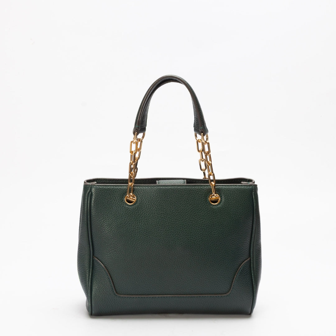 Tory Burch Carter Green Shoulder Bag