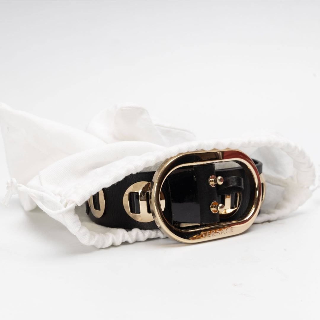 Versace Golden Buckle Belt
