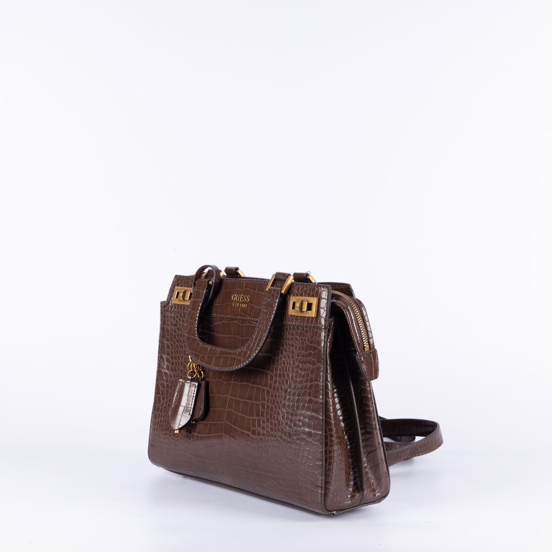 Guess Brown Katey Satchel