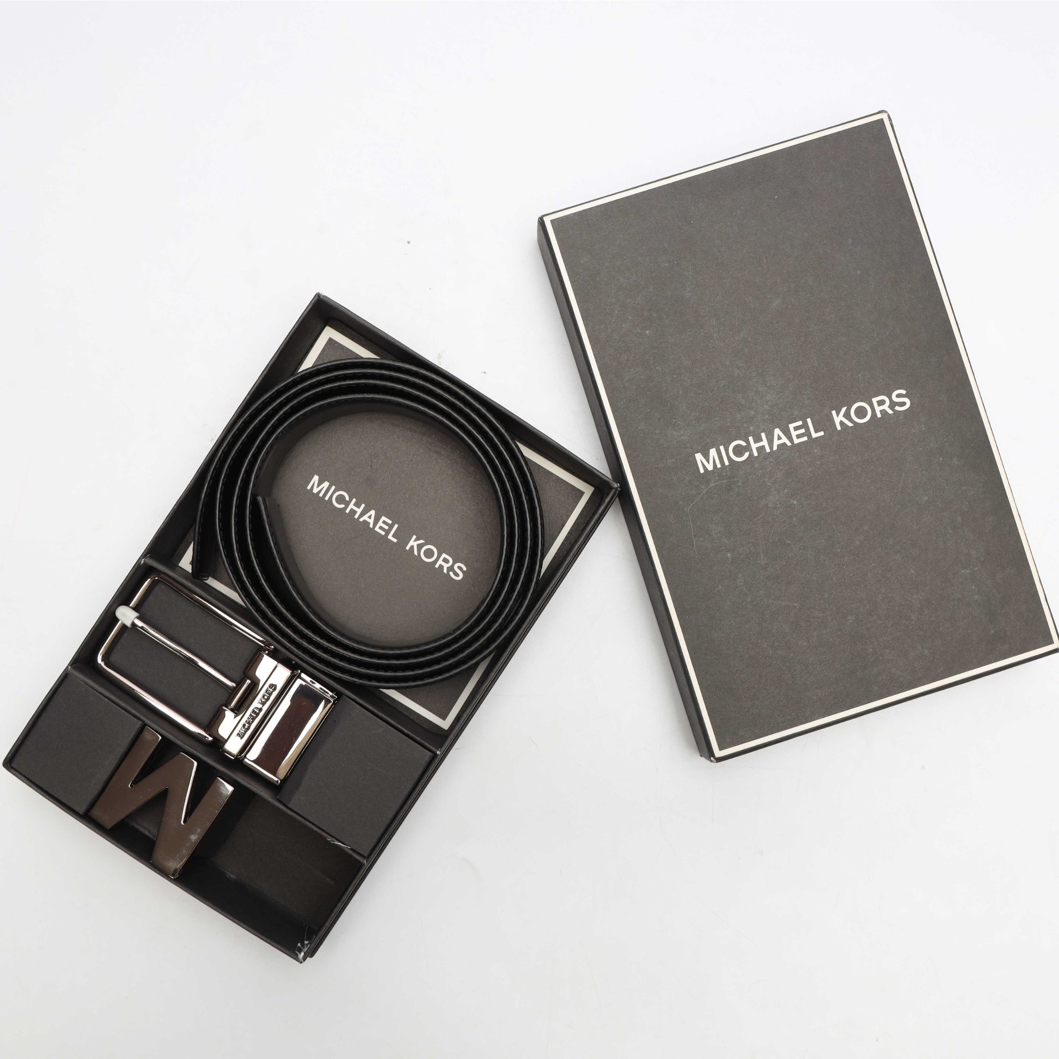 Michael Kors 4-In-1 Logo Belt Box Set
