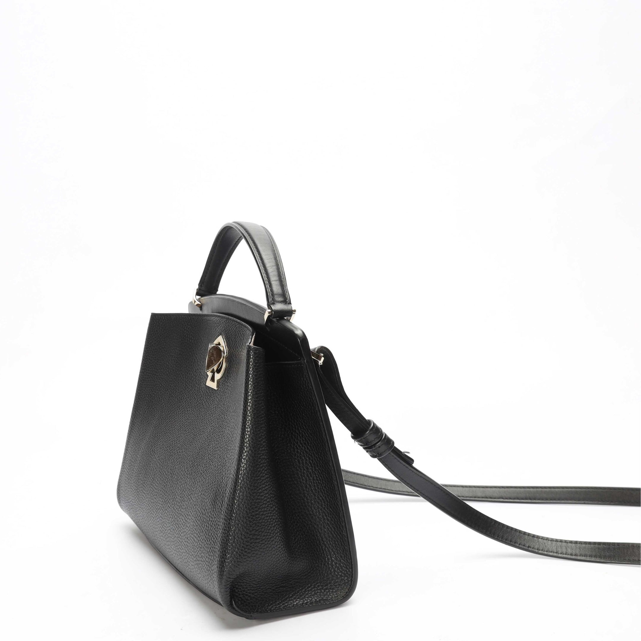 Kate Spade Black Romy Satchel Crossbody Bag