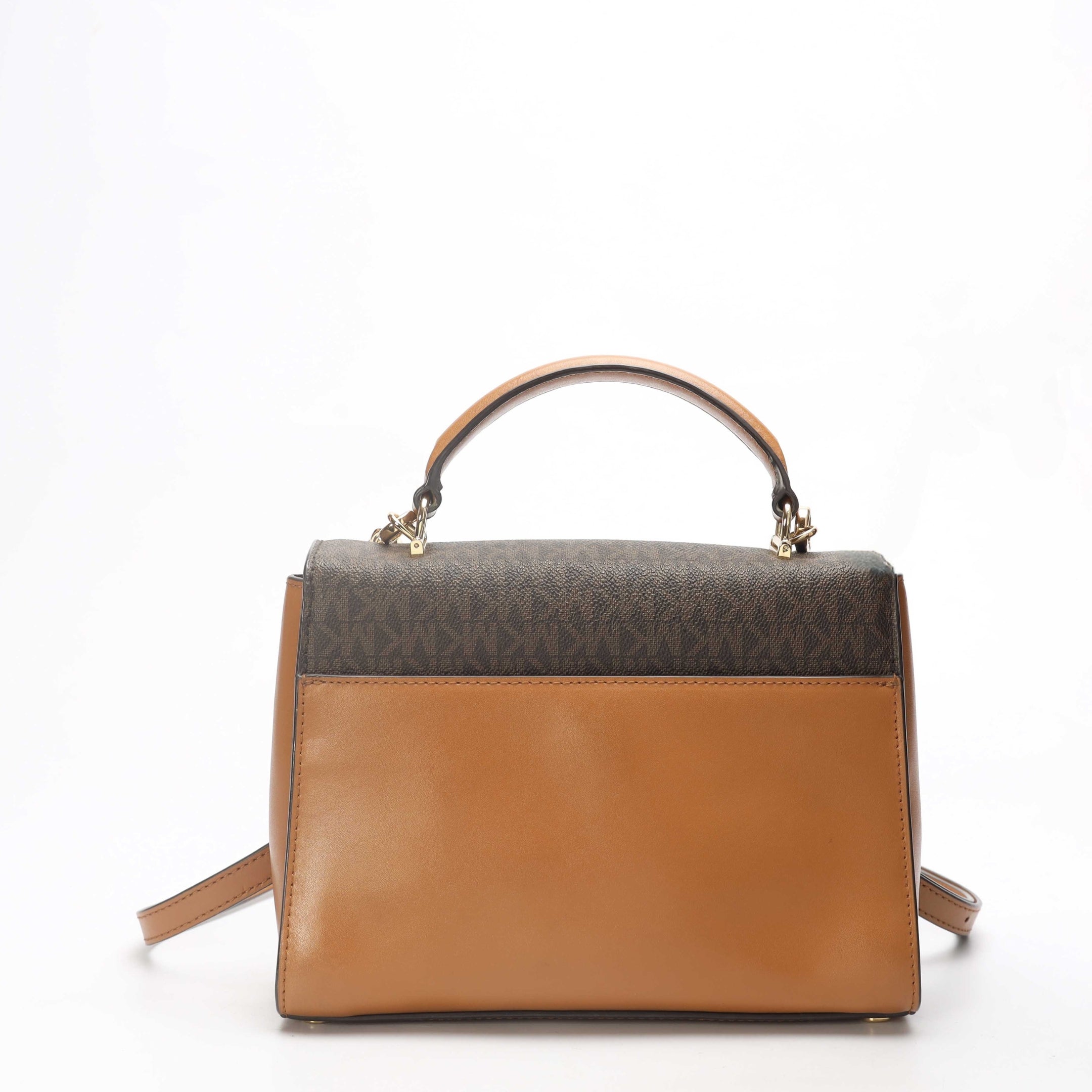 Michael Kors Tricolor Logo Kinsley Satchel