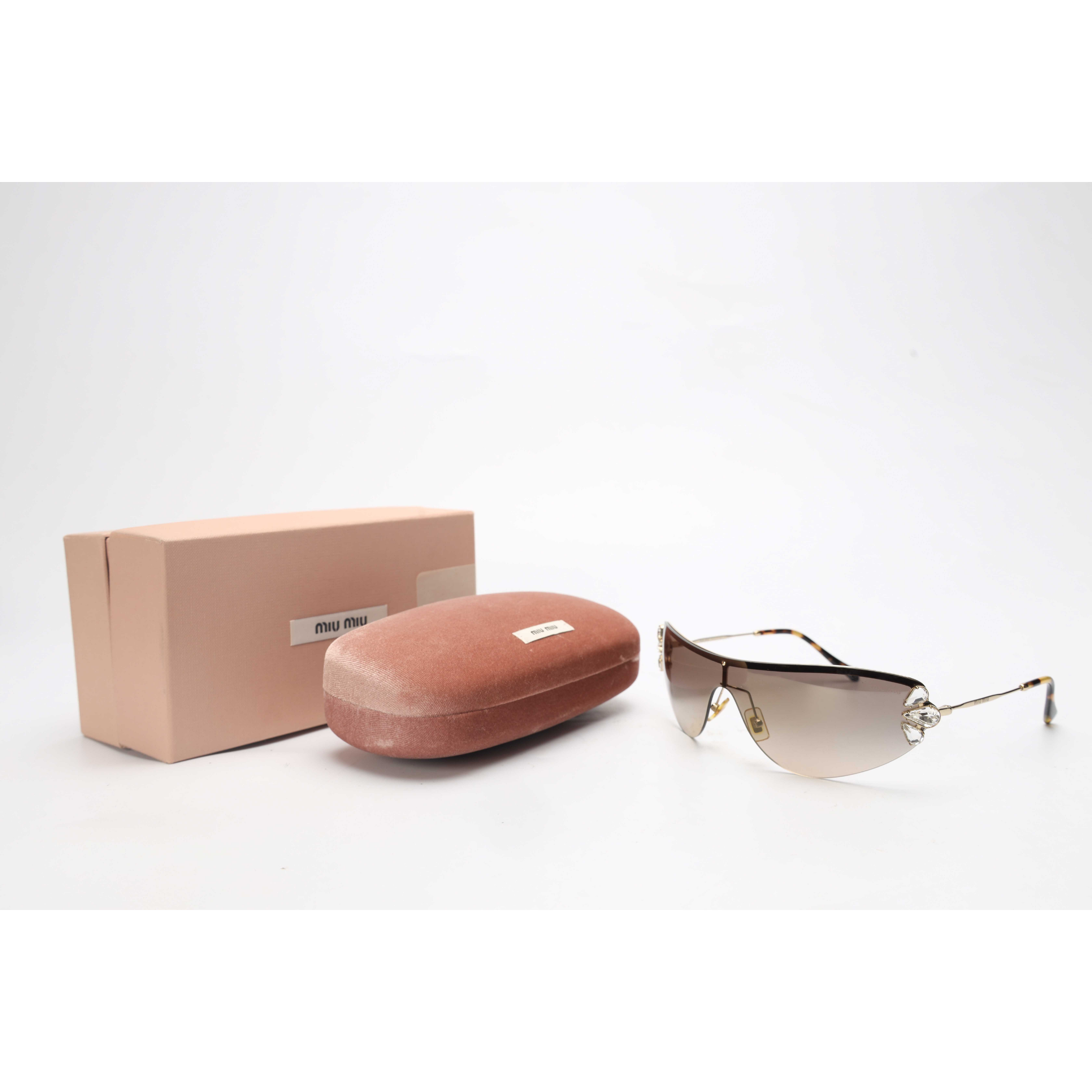 Miu Miu Shield Gradient Sunglasses
