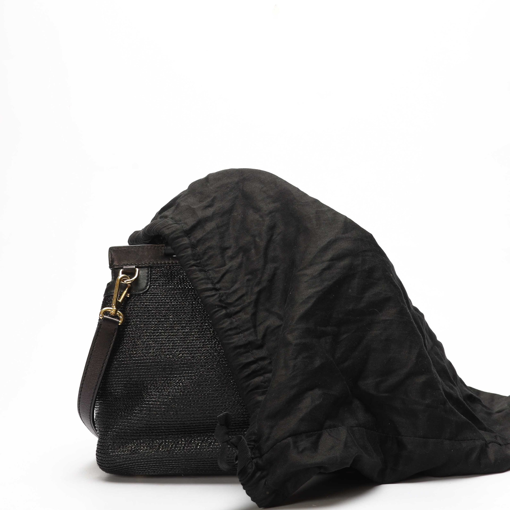 Dolce & Gabbana Black Miss Sicily Top Handle Bag