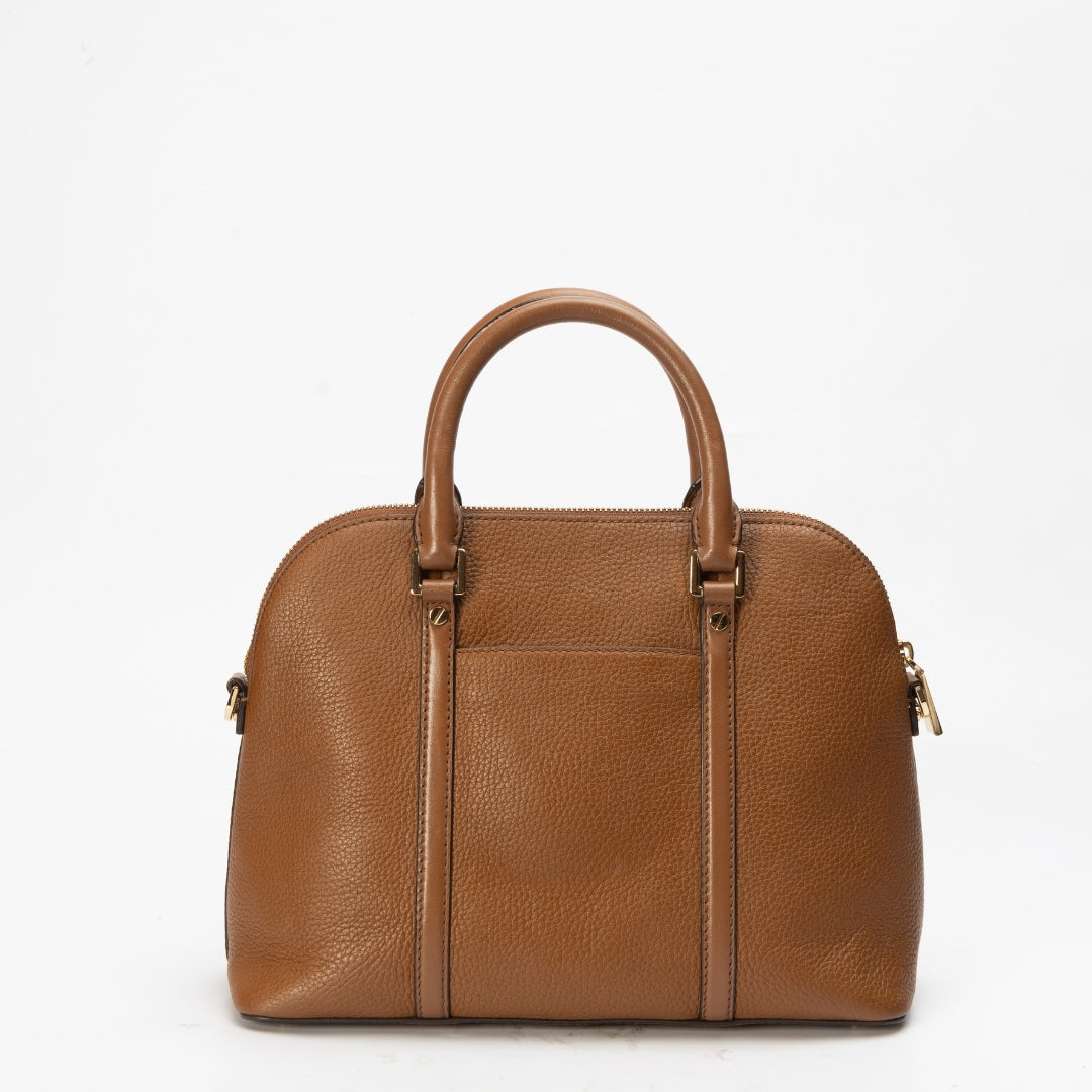 Michael Kors Brown Bedford Legacy Satchel