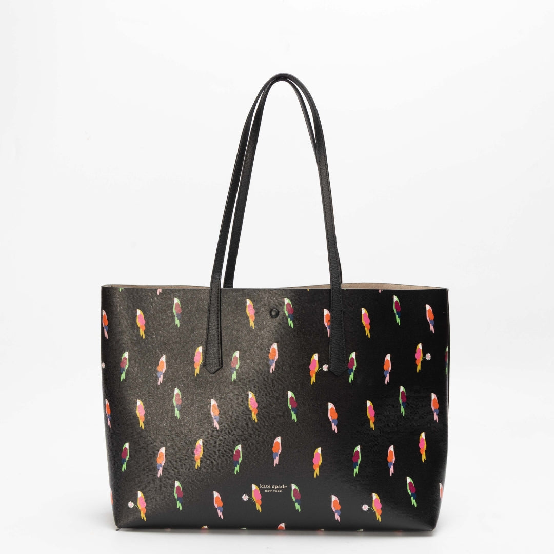 Kate Spade Arch Flock Party Large Tote