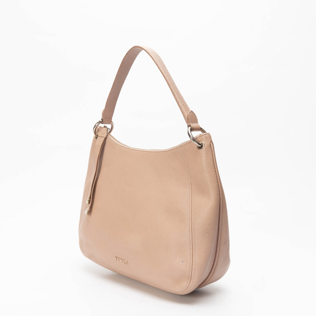Furla Dusty Rose Hobo Bag