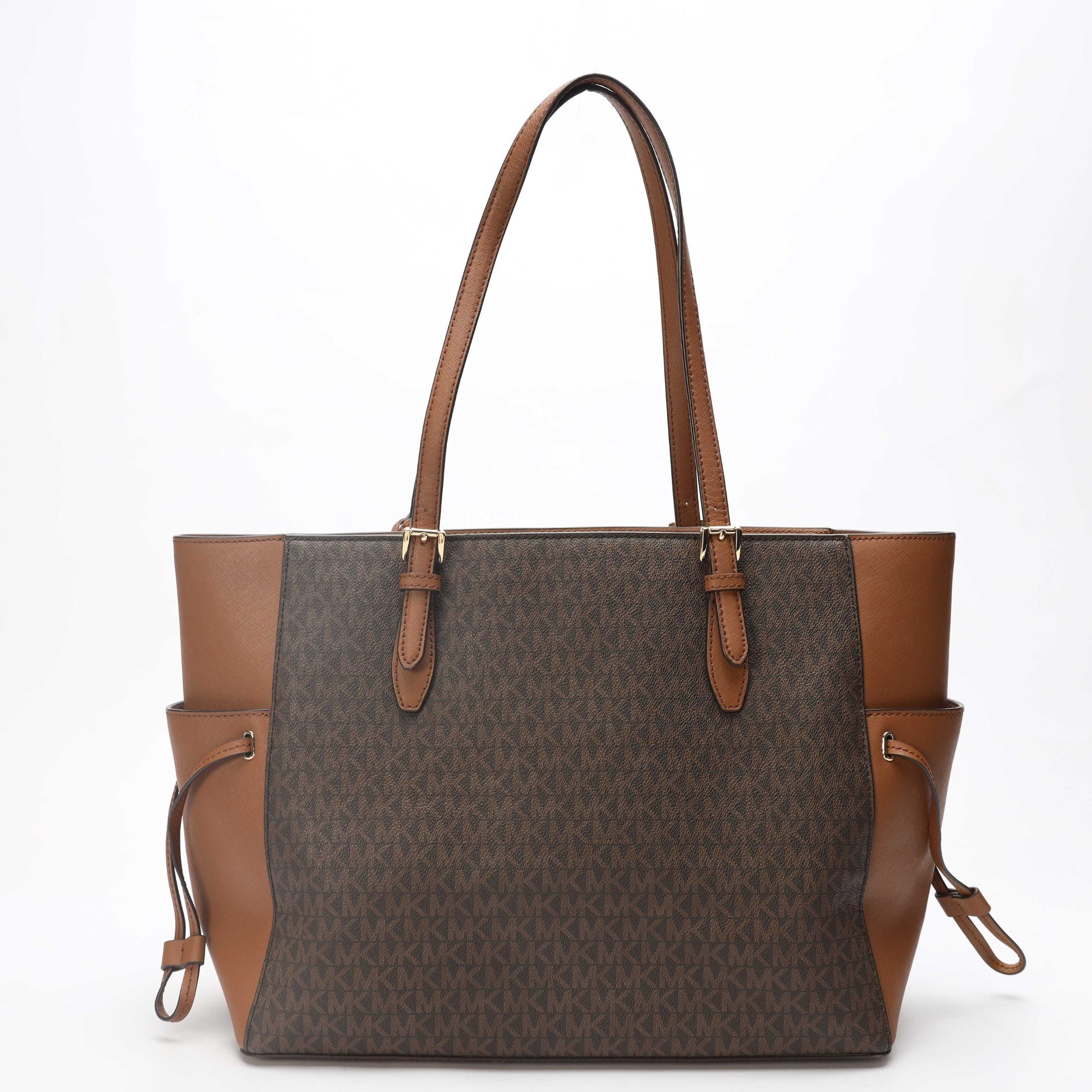 Michael Kors Gilly Logo Brown Tote